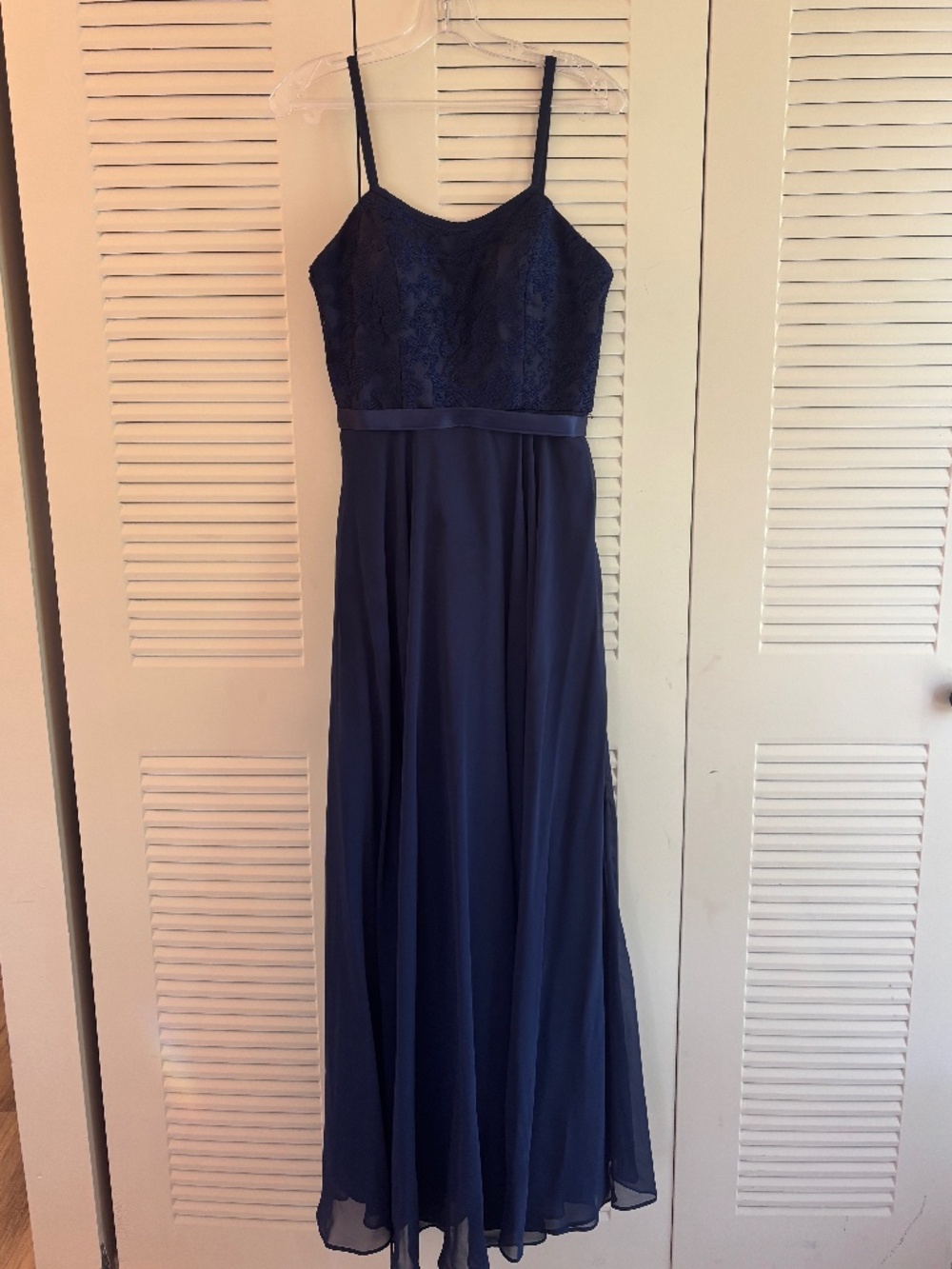 Navy Dancing Queen Prom Dress
